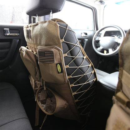 Smittybilt GEAR Truck Seat Cover Coyote Tan Front I 5661324