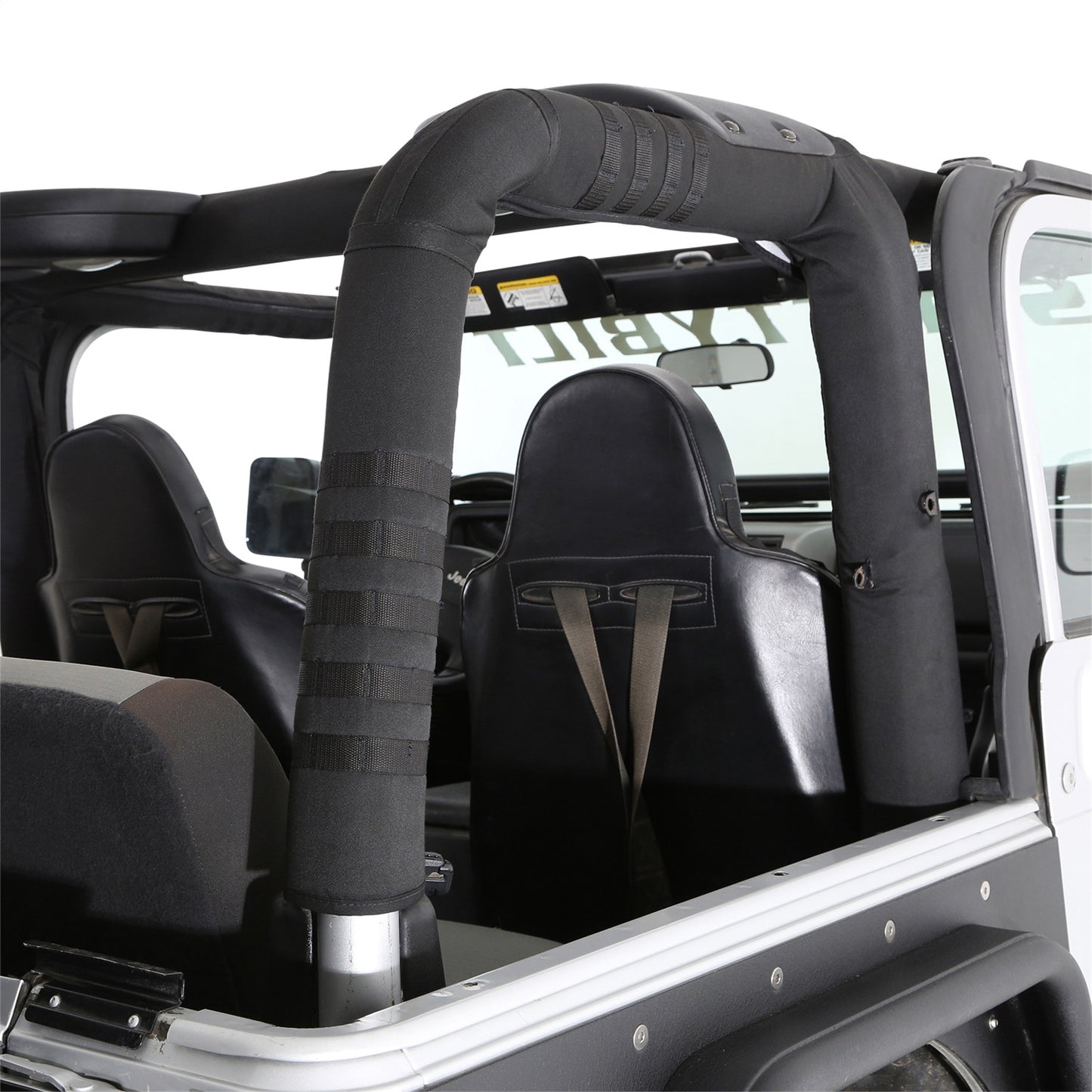 Smittybilt Replacement MOLLE Roll Bar Padding 3 Pc. Kit Foam Lined Fabric I 5665201