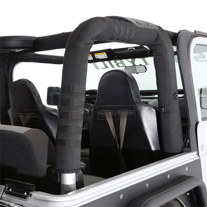 Smittybilt Replacement MOLLE Roll Bar Padding 3 Pc. Kit Foam Lined Fabric I 5665201