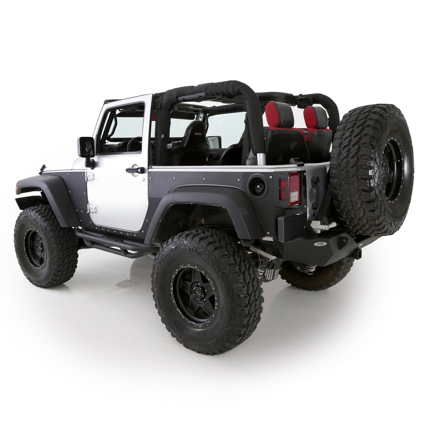 Smittybilt Replacement MOLLE Roll Bar Padding 3 Pc. Kit Foam Lined Fabric I 5666101