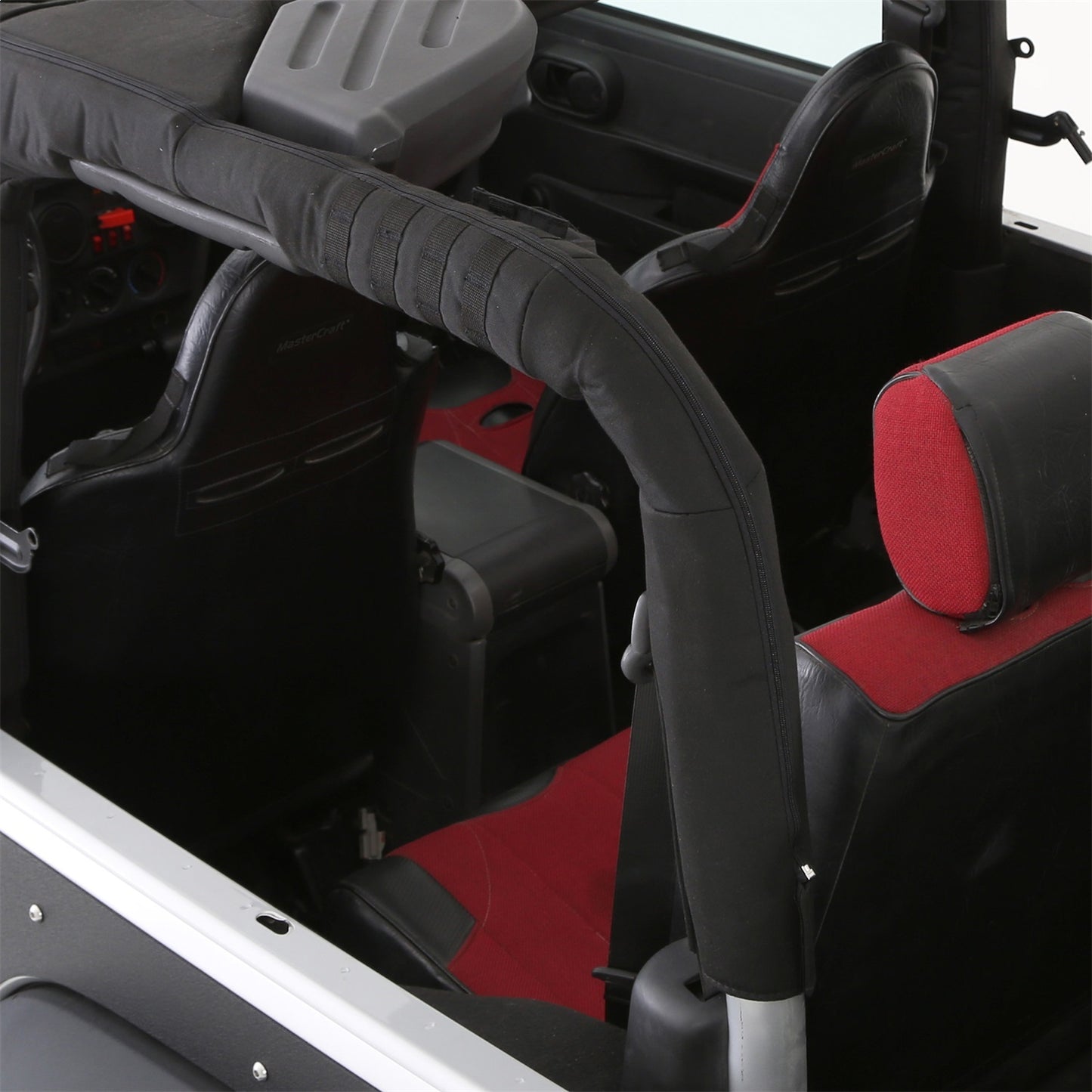 Smittybilt Replacement MOLLE Roll Bar Padding 3 Pc. Kit Foam Lined Fabric I 5666101