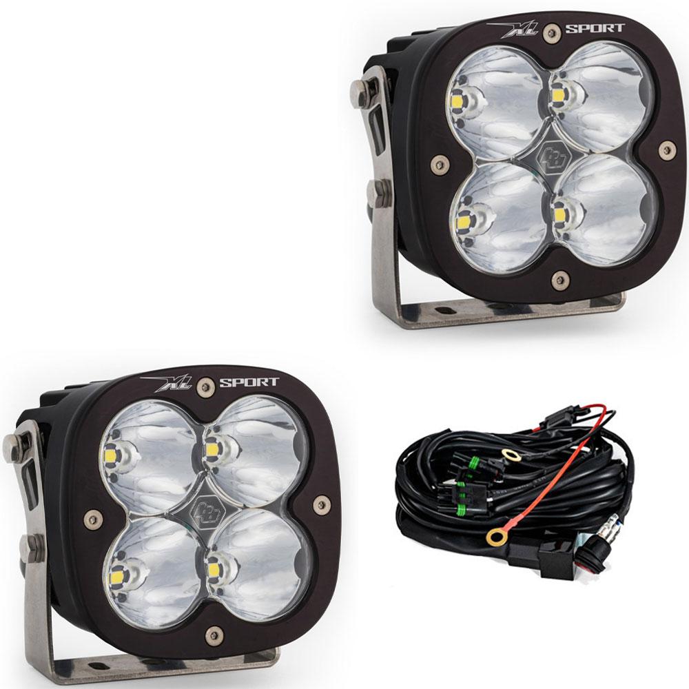 BAJA DESIGNS LED Light Pods High Speed Spot Pattern Pair XL Sport Series Baja Designs I 567801