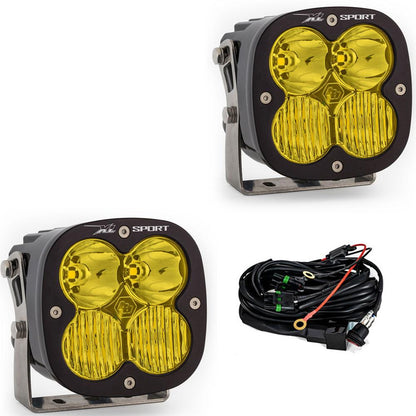 BAJA DESIGNS LED Light Pods Baja Amber Lens Driving Combo Pattern Pair XL Sport Series Baja Designs I 567813