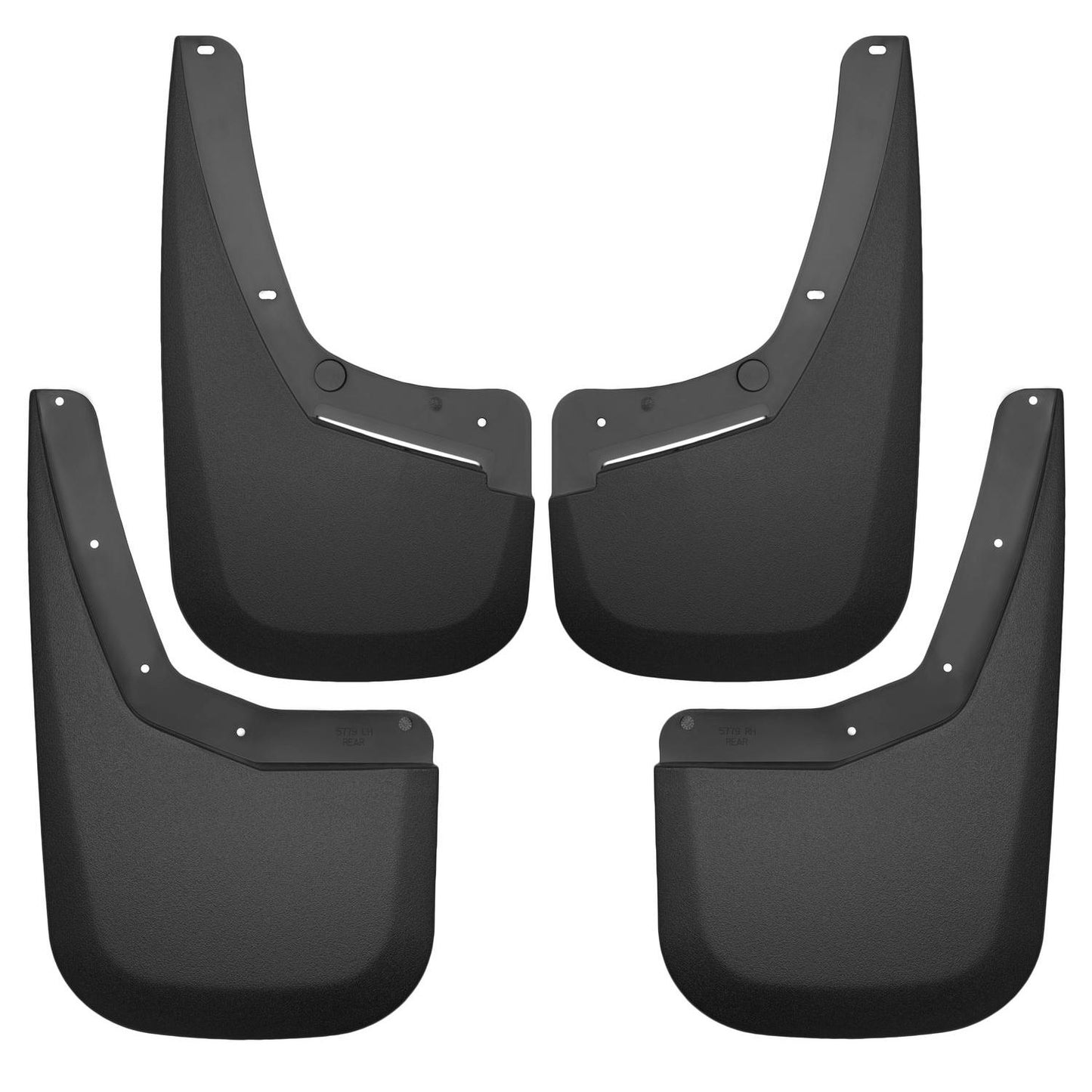 Husky Liners | Custom Mud Guards Front and Rear Mud Guard Set For 2007-2014 Silverado 1500/2500 HD/3500 HD Husky Liners | 56796