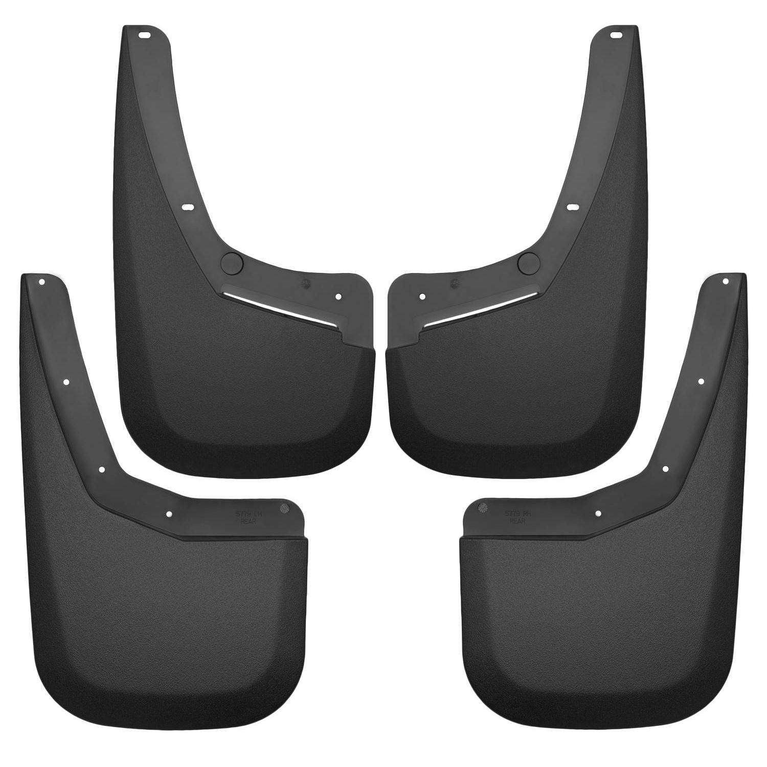 Husky Liners | Custom Mud Guards Front and Rear Mud Guard Set For 2007-2014 Silverado 1500/2500 HD/3500 HD Husky Liners | 56796