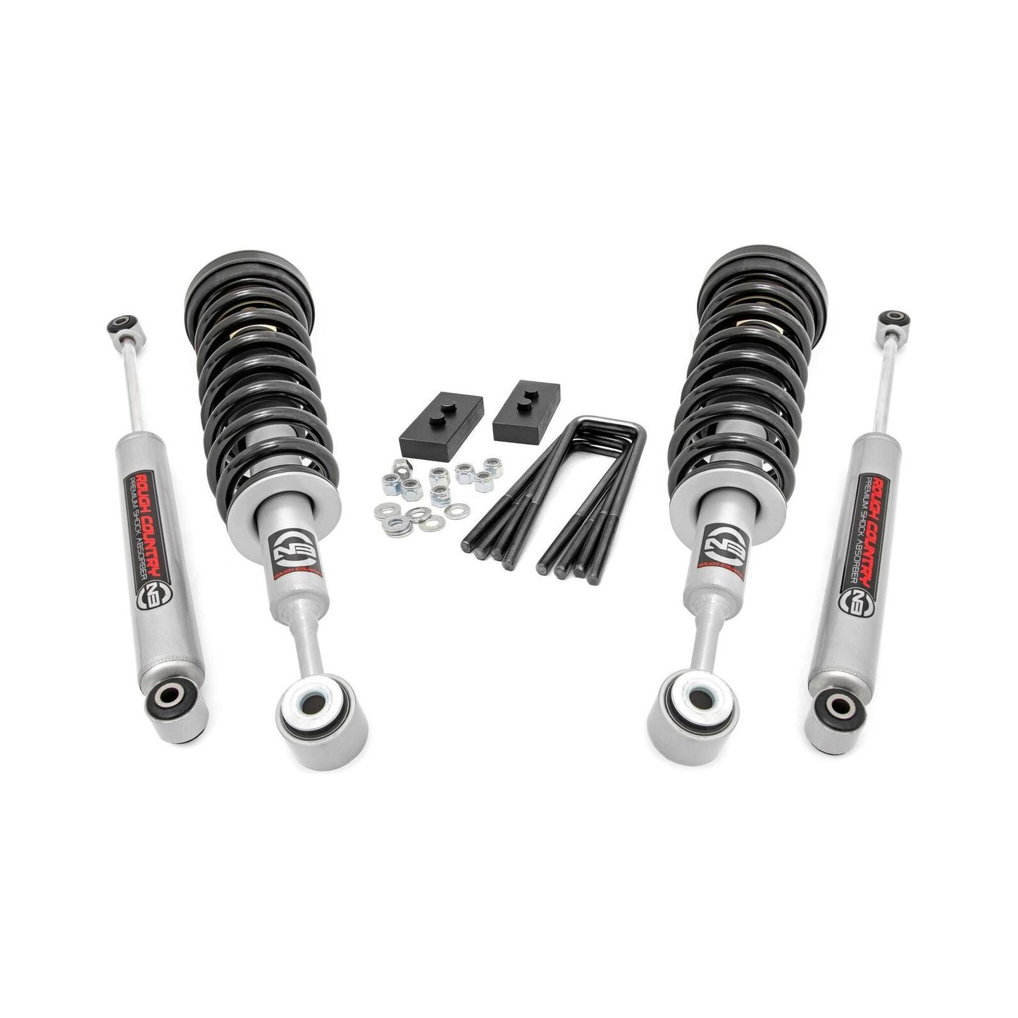 Rough Country N3 Struts w/N3 Rear Shocks 2.5 Inch Lift Kit I 57031