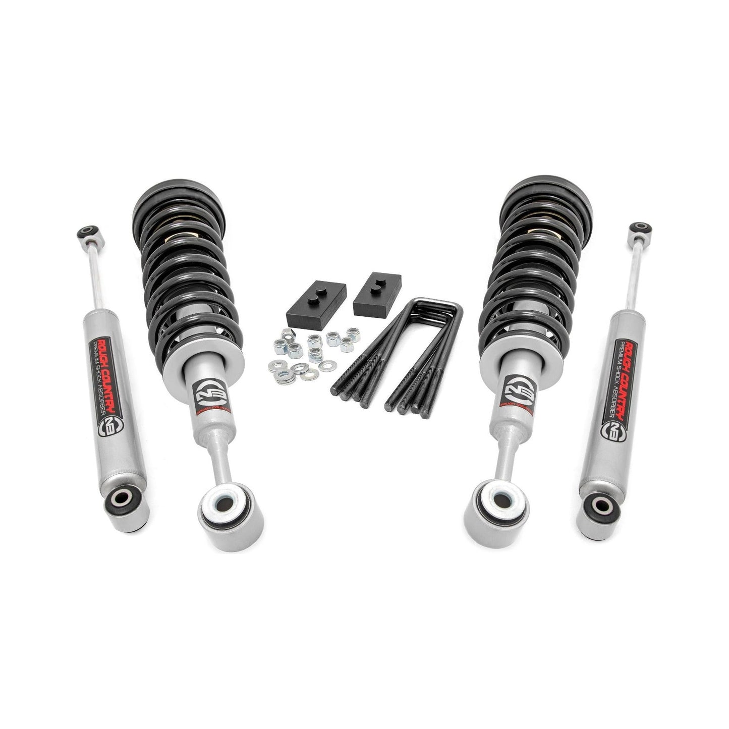 Rough Country N3 Struts w/N3 Rear Shocks 2 Inch Lift Kit I 57032
