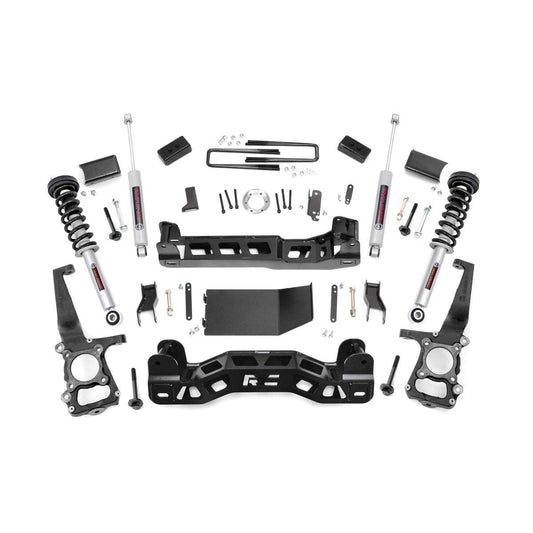 ROUGH COUNTRY 4 Inch Lift Kit | N3 Struts | Ford F-150 4WD (2011-2013) | 57432