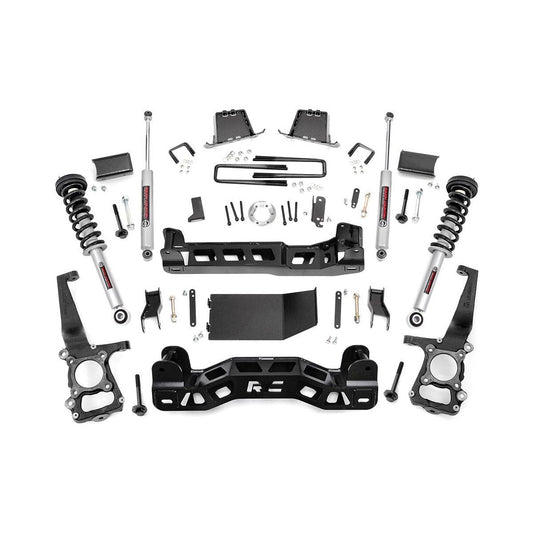 Rough Country N3 Struts w/N3 Rear Shocks 6 Inch Lift Kit I 57532
