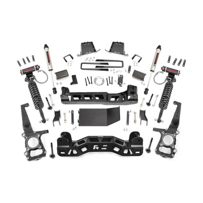 Rough Country Vertex Coilovers w/V2 Rear Shocks 6 Inch Lift Kit I 57557