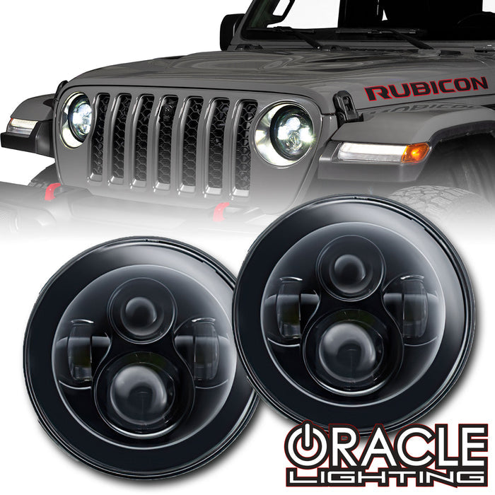 ORACLE Lighting 7" High Powered LED Headlights (Pair)