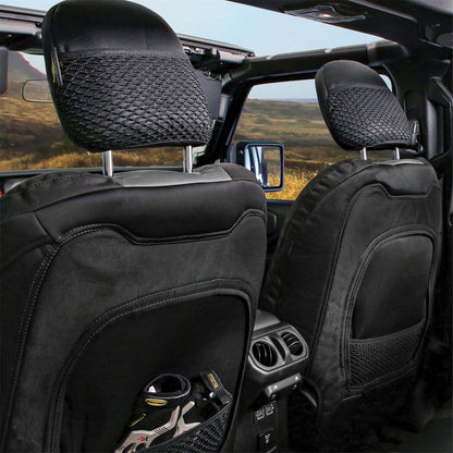 Smittybilt Neoprene Seat Cover Charcoal/Black Front/Rear Gen 2 Kit I 576222