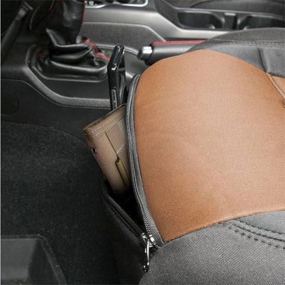 Smittybilt Neoprene Seat Cover Tan/Black Front/Rear Gen 2 Kit I 576225