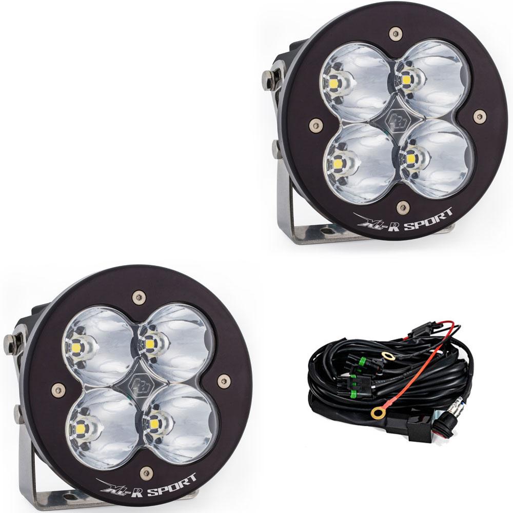 BAJA DESIGNS LED Light Pods High Speed Spot Pattern Pair XL R Sport Series Baja Designs I 577801