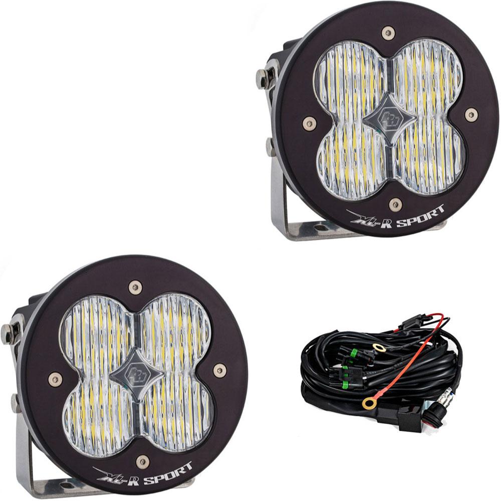 BAJA DESIGNS LED Light Pods Wide Cornering Pattern Pair XL R Sport Series Baja Designs I 577805