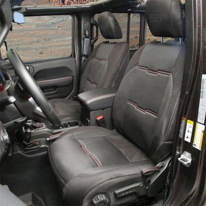 Smittybilt Neoprene Seat Cover Black/Black Front/Rear Kit Gen 2 I 578101