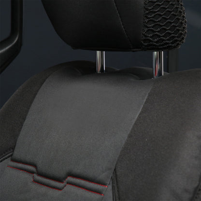 Smittybilt Neoprene Seat Cover Black/Black Front/Rear Kit Gen 2 I 578101