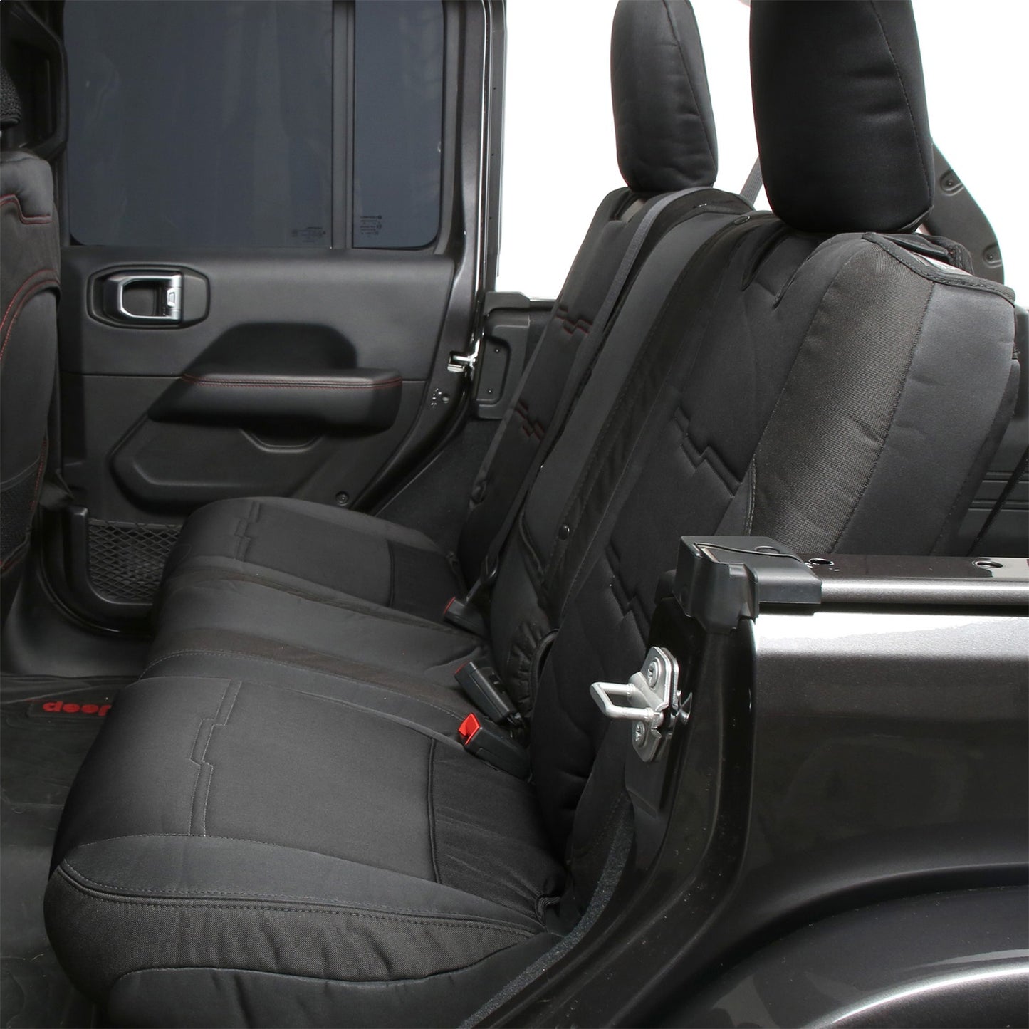 Smittybilt Neoprene Seat Cover Black/Black Front/Rear Kit Gen 2 I 578101
