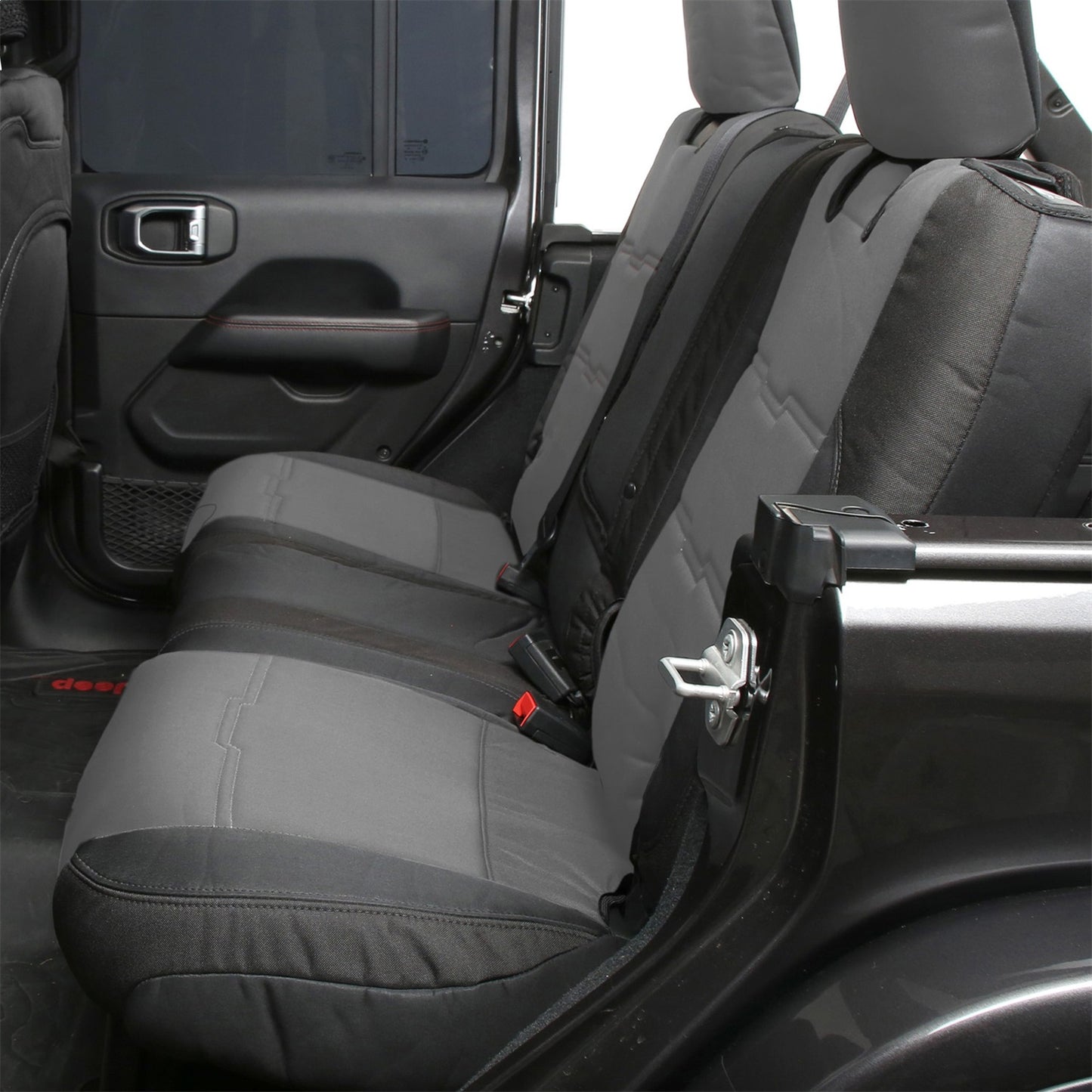 Smittybilt Neoprene Seat Cover Charcoal/Black Front/Rear Gen 2 Kit I 578122