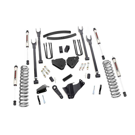 ROUGH COUNTRY 6 Inch Lift Kit | Gas | 4 Link | OVLDS | V2 | Ford F-250/F-350 Super Duty (05-07) | 58170