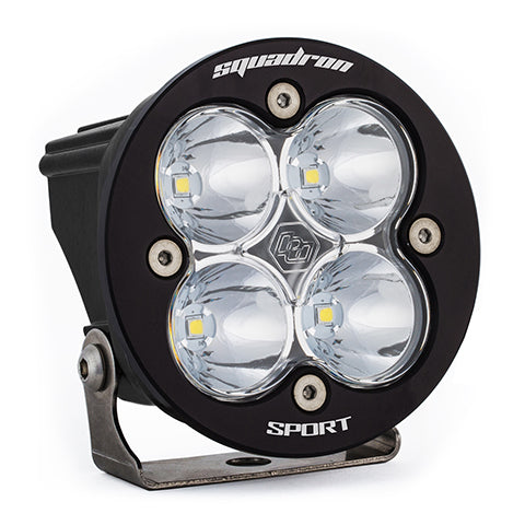 BAJA DESIGNS LED Light Pod Clear Lens Spot Pattern Each Squadron R Sport Baja Designs I 580001