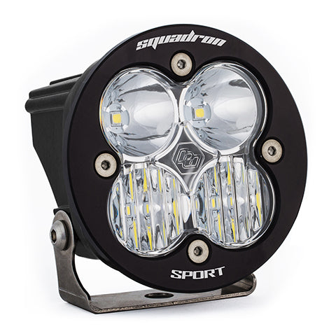 BAJA DESIGNS LED Light Pod Clear Lens Driving/Combo Pattern Each Squadron R Sport Baja Designs I 580003