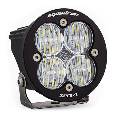 BAJA DESIGNS LED Light Pod Clear Lens Wide Cornering Pattern Each Squadron R Sport Baja Designs I 580005