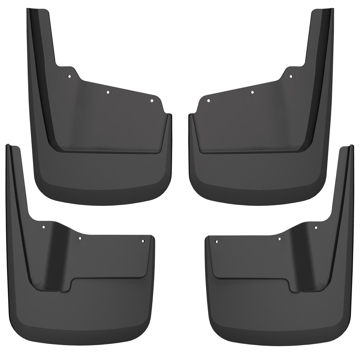 Husky Liners | Custom Mud Guards Front and Rear Mud Guard Set For 2020-2026 Sierra 2500 HD/3500 HD Husky Liners | 58296