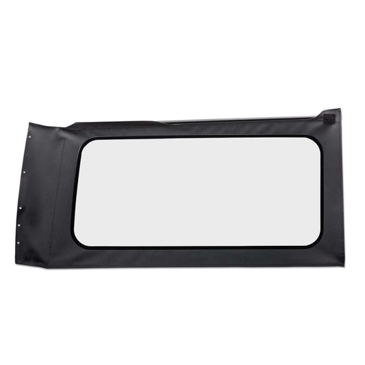 BESTOP | OE JL Replacement Windows Jeep 2018-26 Wrangler JL Quarter Right Hand 2-Door Black Vinyl Clear Bestop | 58304-35