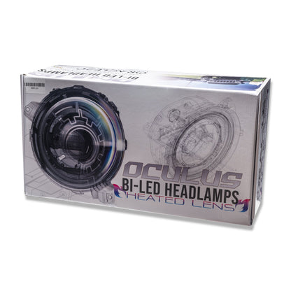 ORACLE Lighting Oculu Bi-LED Projector Headlights for Jeep Wrangler JL/Gladiator JT- Heated Lens | 5839-111