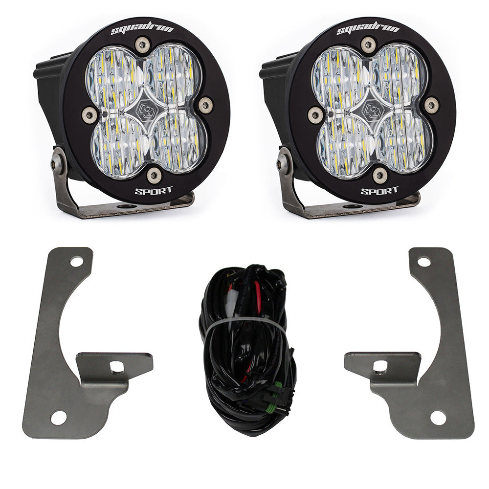 BAJA DESIGNS Jeep JK LED Light Kit 13-16 JK Rubicon X/10th Anne/Hard Rock Squadron-R Sport Baja Designs I 587523