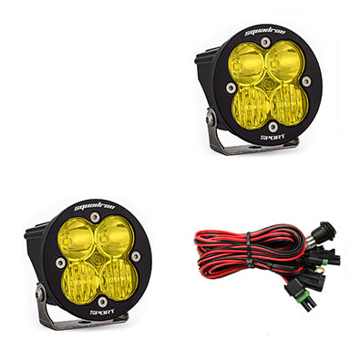 BAJA DESIGNS LED Light Pods Baja Amber Lens Driving/Combo Pair Squadron R Sport Baja Designs I 587813