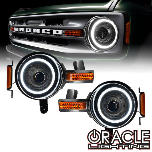 ORACLE Lighting Oculus Bi-LED Projector Headlights for 2021-C Ford Bronco