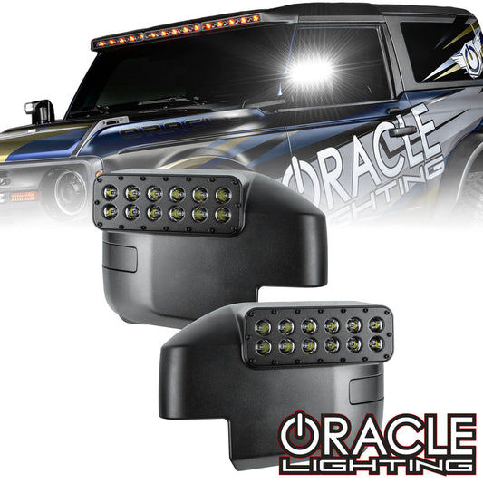 ORACLE Lighting  LED Off-Road Side Mirror Ditch Lights for 2021-C Ford Bronco 5894-001