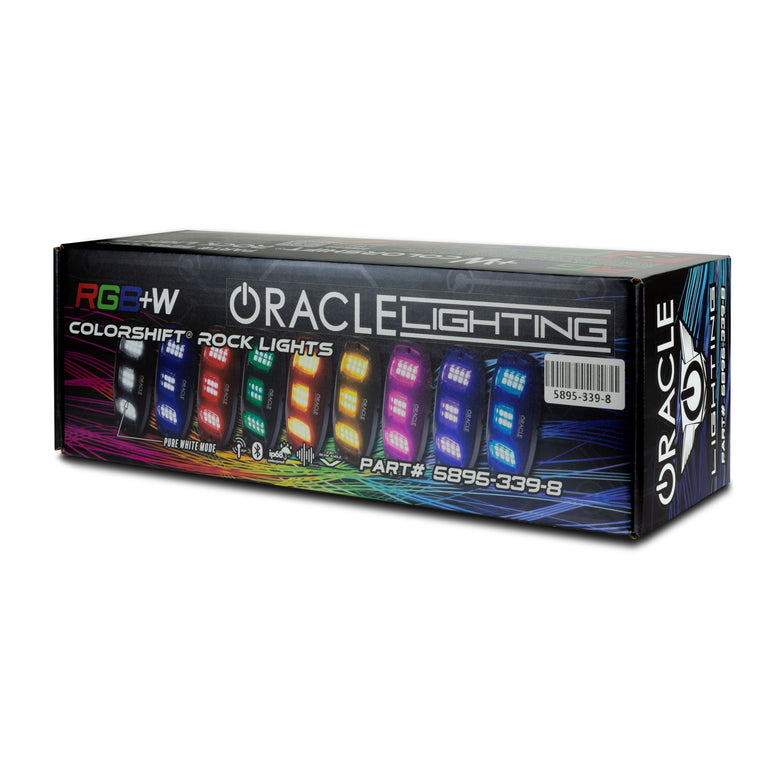 ORACLE LIGHTING COLORSHIFT RGB+W UNDERBODY WHEEL WELL ROCK LIGHT KIT (8 PC