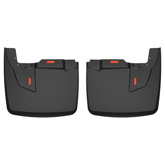 Husky Liners | Custom Mud Guards Dually Rear Mud Guards For 2019-2024 3500 with fender flares Husky Liners | 59071