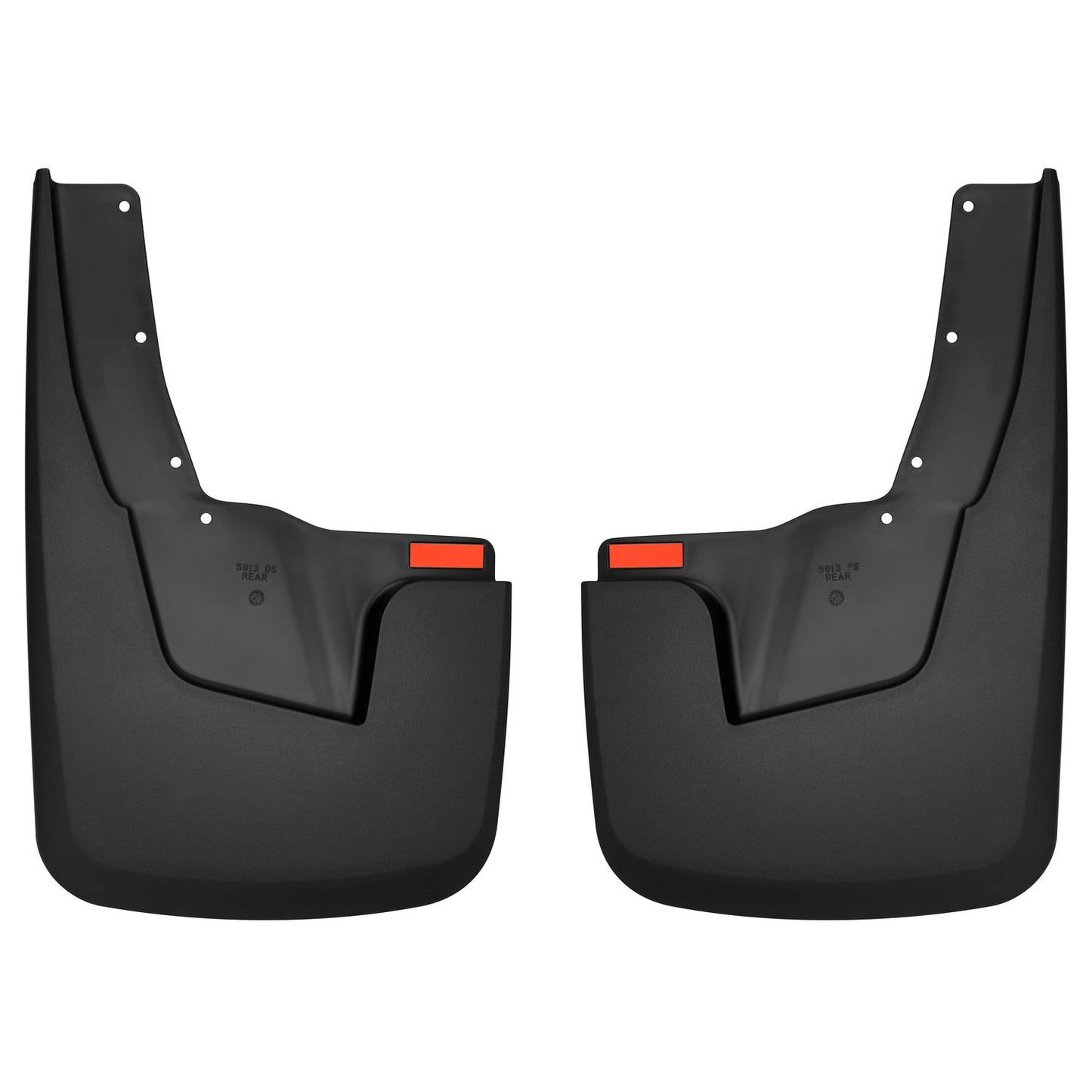 Husky Liners | Custom Mud Guards Rear Mud Guards For  Husky Liners | 59131, durable thermoplastic construction, made in the USA.