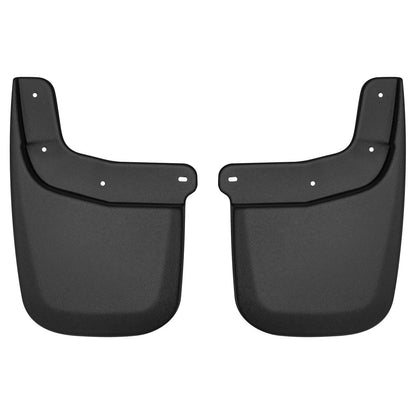 Husky Liners | Custom Mud Guards Rear Mud Guards For 2015-2022 Colorado/Canyon Husky Liners | 59231, durable black mud guards.