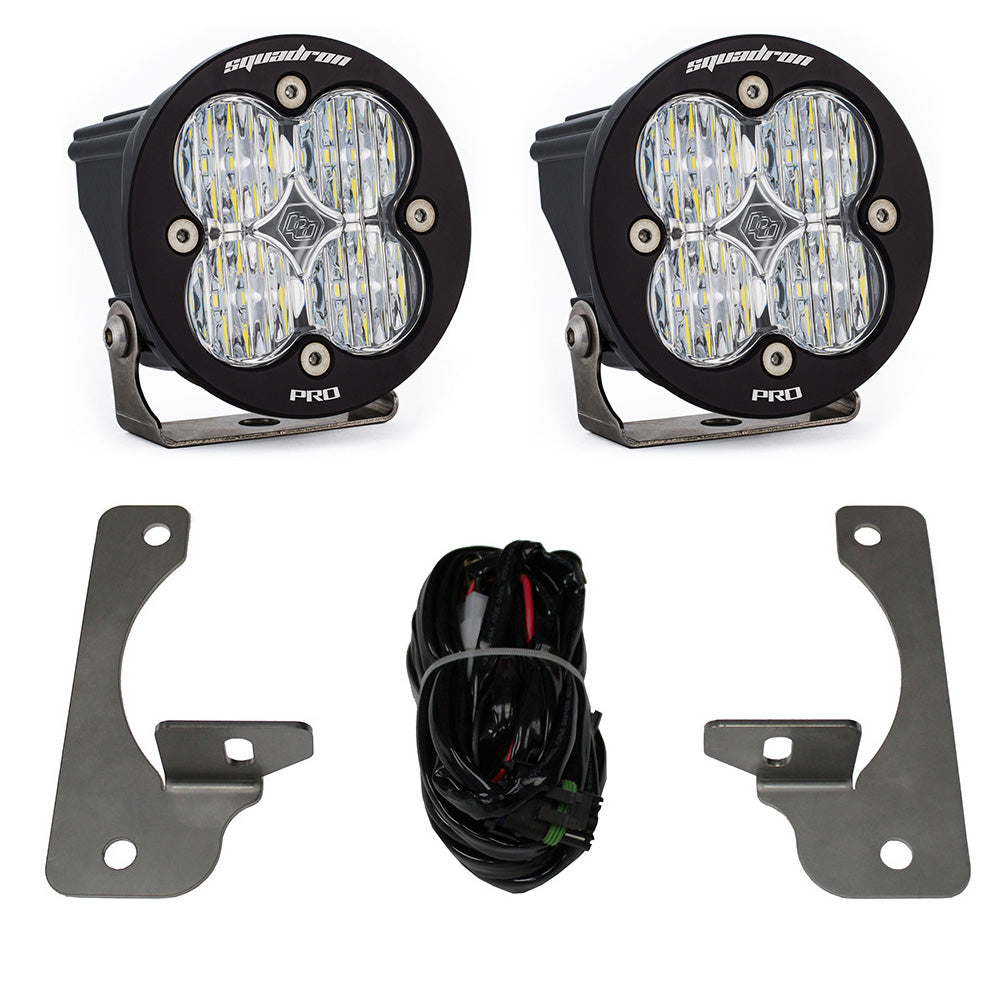 BAJA DESIGNS Jeep JK LED Light Kit 13-16 JK Rubicon X/10th Anne/Hard Rock Squadron-R Pro Baja Designs I 597523