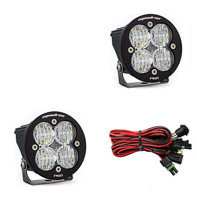 BAJA DESIGNS LED Light Pods Clear Lens Wide Cornering Pair Squadron R Pro Baja Designs I 597805