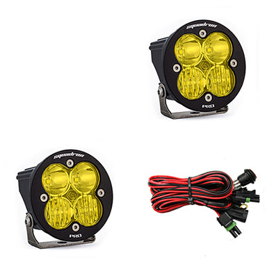 BAJA DESIGNS LED Light Pods Baja Amber Lens Driving/Combo Pair Squadron R Pro Baja Designs I 597813