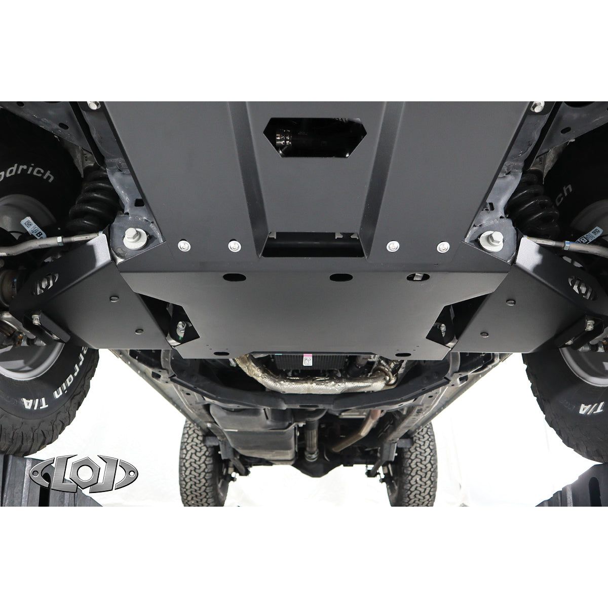 LOD 21-C BRONCO BLACK OPS FRONT DIFFERENTIAL SKID PLATE BLACK POWDER COATED BSP2103