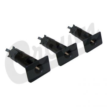 CROWN AUTOMOTIVE | Half Door Inserts 3 pc kit 87-06 Jeep Wrangler | 5FB63RXAK