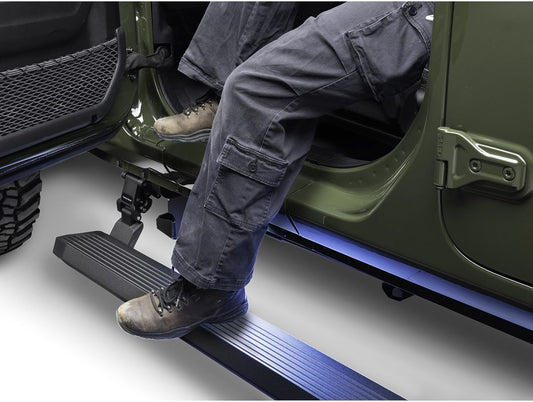 RealTruck | VoltStep Electric Running Boards Textured Black Fits Jeep Gladiator | 20451687PC