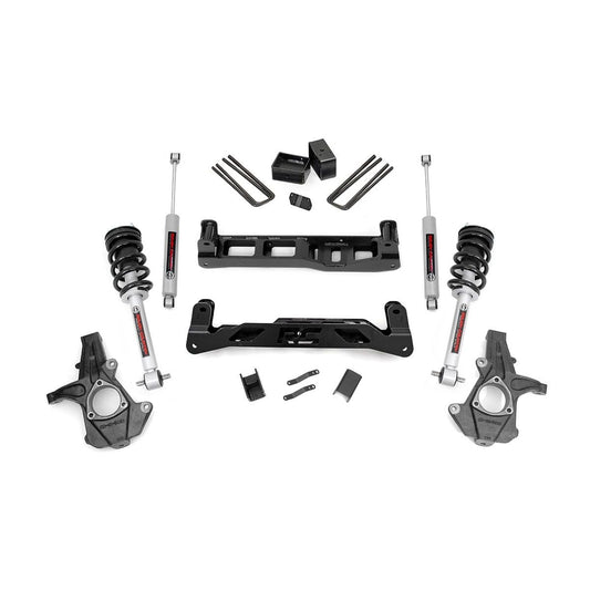 ROUGH COUNTRY 5 Inch Lift Kit | Cast Steel | N3 Struts | Chevy/GMC 1500 (14-17) | 24733