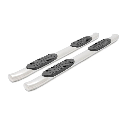 ROUGH COUNTRY Oval Nerf Steps | Stainless | Crew Cab | DEF Tank | Chevy/GMC 1500/2500HD/3500HD (07-19 & Classic) | 21001S