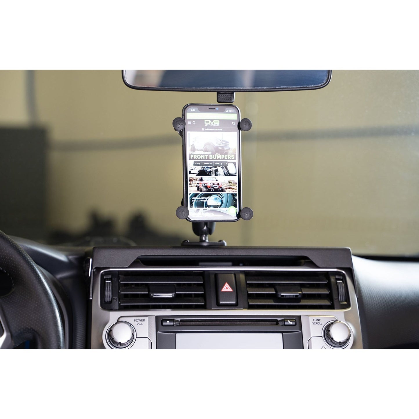 DV8 Off-Road 2010-2023 Toyota 4Runner | Digital Device Dash Mount C3| DMT3-01