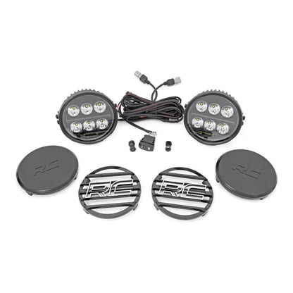 Rough Country Black Series Halo LED Light Pair I 70805A