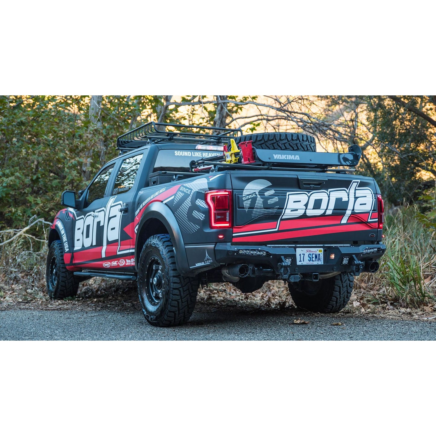 BORLA 2017-2020 Ford F-150 Raptor Mid-Section Exhaust System ATAK Part # 60638