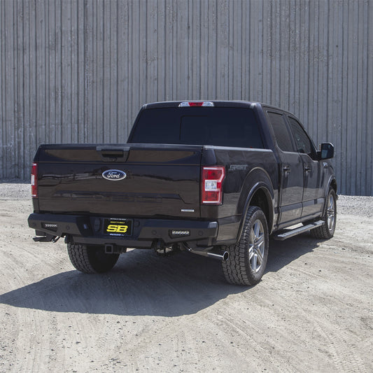 Smittybilt M1A2 Rear Bumper Incl. 2-6 in. Light Bars/Adjustable Steps I 614933